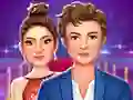 Гульня Celebrity Couple Red Carpet Fashion онлайн