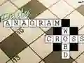 Гульня Daily Anagram Crossword онлайн