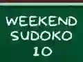 Гульня Weekend Sudoku 10 онлайн