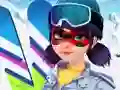 Гульня Mask lady sky time онлайн