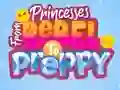 Гульня Princesses from Rebel to Preppy онлайн