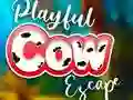 Гульня  Playful Cow Escape онлайн