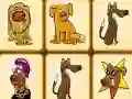 Гульня Mahjong dogs онлайн
