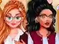 Гульня Princesses School Time Fashionistas онлайн