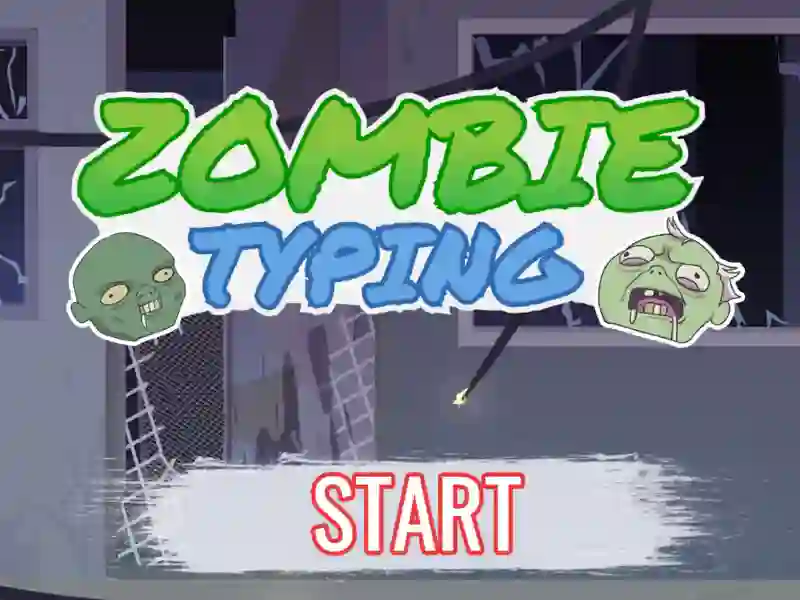 Гульня Zombie Typing онлайн
