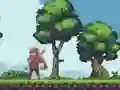 Гульня Red Scarf Platformer онлайн