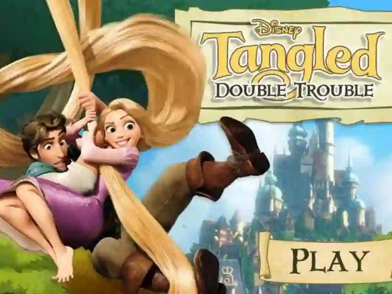 Гульня Disney Tangled Double Trouble онлайн
