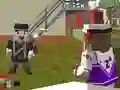 Гульня PGA 6 Pixel Gun Warfare Zombie Attack онлайн
