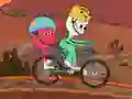 Гульня Apple and Onion BMX Day онлайн