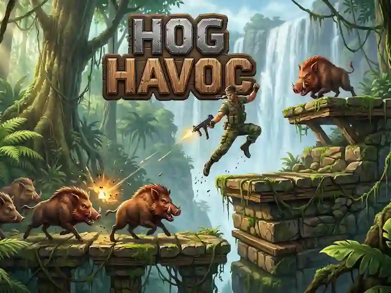 Гульня Hog Havoc онлайн