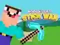 Гульня Noob vs Pro Stick War онлайн