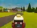 Гульня Kogama: Rally Driving in Milky Valley онлайн