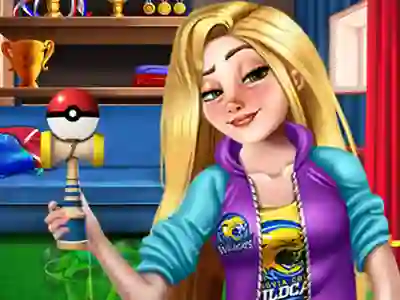 Гульня Princess Kendama Battle онлайн