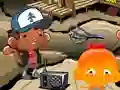 Гульня Monkey Go Happy Stage 718 онлайн