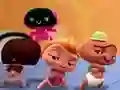 Гульня Mini Beat Power Rockers: English Challenge онлайн
