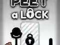 Гульня Peet A Lock онлайн