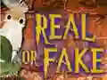 Гульня Real or Fake онлайн