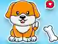 Гульня Coloring Book: Cute Dog онлайн