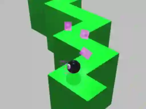 Гульня Zigzag Ball онлайн