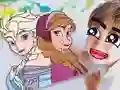 Гульня Coloring Book: Frozen онлайн