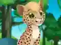 Гульня Cheerful Leopard Escape онлайн