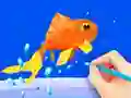 Гульня Coloring Book: Fish онлайн