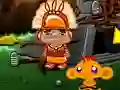 Гульня Monkey Go Happy Stage 157 онлайн