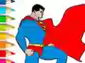 Гульня Coloring Book: Superman онлайн