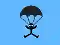 Гульня Landing Stickman онлайн