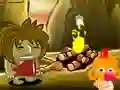 Гульня Monkey Go Happy Stage 204 онлайн