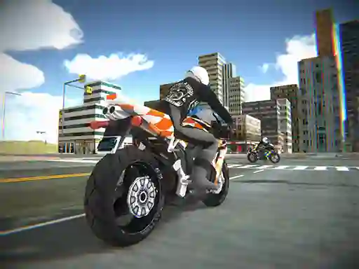Гульня City Police Bike Simulator онлайн