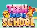 Гульня Teen Back To School онлайн