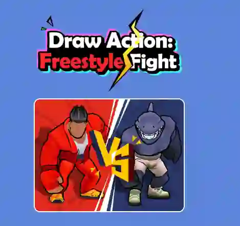 Гульня Draw Action: Freestyle Fight онлайн