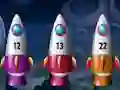 Гульня Math Rockets Multiplication онлайн