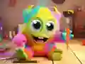 Гульня Coloring Book: Monster онлайн