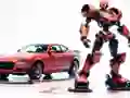 Гульня Coloring Book: Robot And Car онлайн