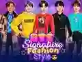 Гульня BTS Signature Fashion Style онлайн