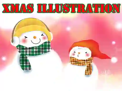 Гульня Xmas Illustration онлайн