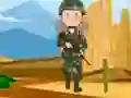 Гульня Find The Soldier Car онлайн