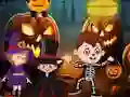 Гульня Help The Halloween Children онлайн