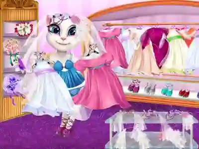 Гульня Sweet Angie Fashion Dressing Room онлайн