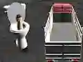 Гульня Truck Simulator Carry Skibidi toilet онлайн