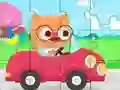 Гульня Jigsaw Puzzle: Driving Car онлайн
