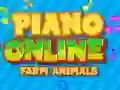 Гульня Piano Online Farm Animals онлайн
