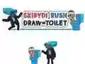 Гульня Skibydi Rush draw to toilet онлайн