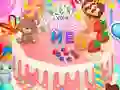 Гульня Decor: Birthday Cake онлайн