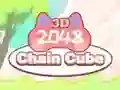 Гульня Chain Cube 2048 3D онлайн