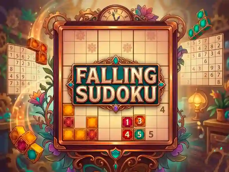 Гульня Falling Sudoku онлайн