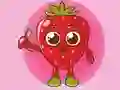 Гульня Coloring Book: Delicious Strawberries онлайн