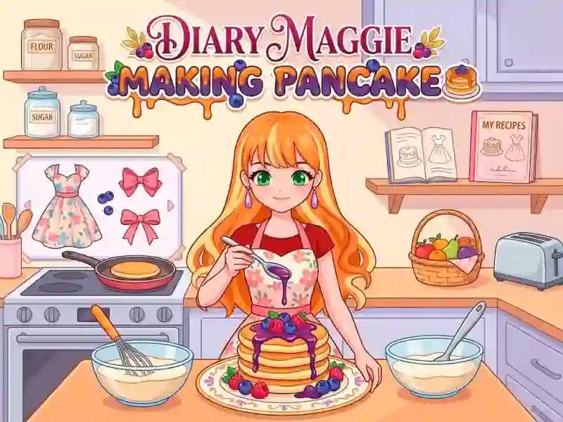 Гульня Diary Maggie Making Pancake онлайн